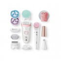 BRAUN SES9985BS EPILIATORIUS (WET AND DRY SILK-EPIL 9 SENSOSMART SES 9985 BS) - 11 PRIEDŲ !