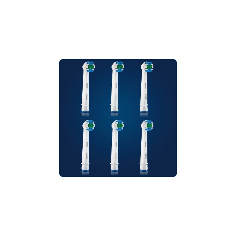 6 Oral-B keičiamos šepetėlių galvutės Precision Clean OralB