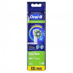 4tk Oral B lisaharjad Cross Action CleanMaximizer Braun Oral-B
