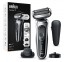 BRAUN 71-S4200CS BARZDASKUTĖ (WET AND DRY SERIES 7 360° FLEX, AUTOSENCE) SU ĮKROVIMO STOVELIU + DĖKLAS