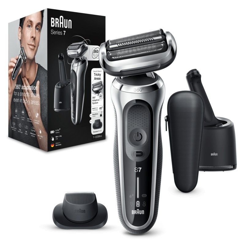 BRAUN 71-S7200CC Pardel (WET AND DRY SERIES 7 360° FLEX, AUTOSENCE) Kohvriga pardli jaoks