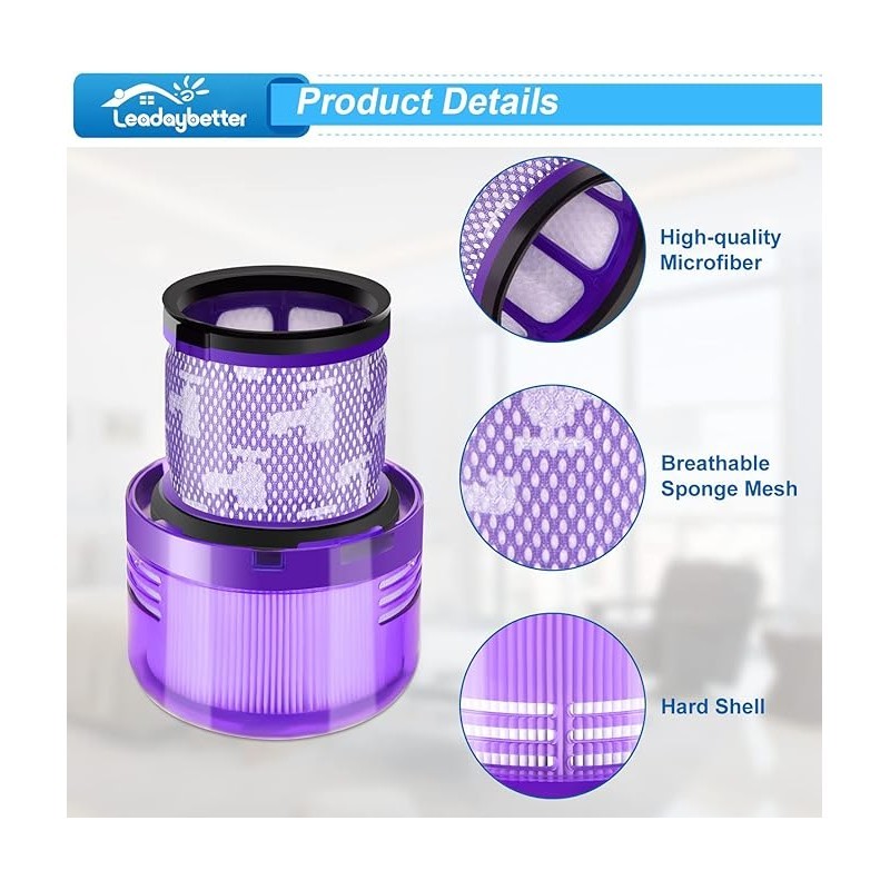 Nedis hepa filter Dyson V11 V15 SV14 SV22 Absolute Animal Extra Pro jaoks
