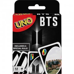 Klassikalised UNO mängukaardid – BTS K-pop grupiväljaanne