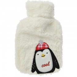 Penguin 0,9L mahutavusega voodisoojendaja on täidetud veega piduliku täidisega