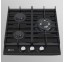 Allenzi BOS45 black sisseehitatud gaasipliit 3pliidiplaati 45cm BOS 45