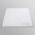 Allenzi PI45w 3 pliidiplaati 45cm white induktiivne Pliidiplaat