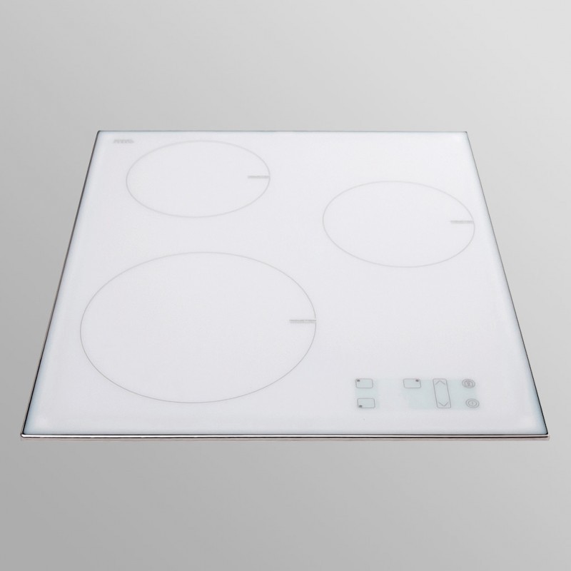 Allenzi PI45w 3 pliidiplaati 45cm white induktiivne Pliidiplaat