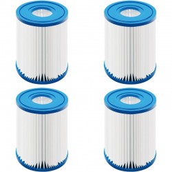 4tk Basseinifilter BestWay basseinidele, suurus 10,6 cm - Best Way basseinifiltrid