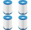 4tk Basseinifilter BestWay basseinidele, suurus 10,6 cm - Best Way basseinifiltrid