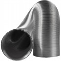 3 m pikkune 125 mm pikkune painduv alumiiniumist kanalivoolik