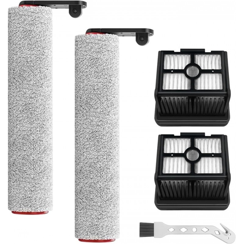 Komplektis 2 filtrit ja 2 puhastusharja Dreame H12 Pro, Dual ja G10 Pro tolmuimejatele