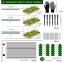 Kasvuhoone puukool taimedele standard 2,5 x 5,5 m 8 rõngast aiapeenardele