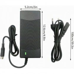 Elektrilise tõukeratta laadimiskaabel 42V 2A sobib Xiaomi M365/Pro/Mi 3/1s mudelitele