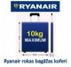 Ryan Air rokas bagāžas koferi (40 x 20 x 55 cm)
